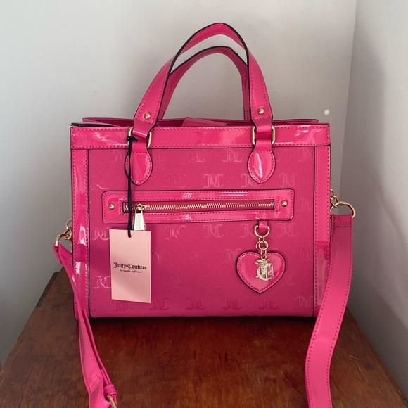 ✨ NWT 🩷 PINK JUICY COUTURE BAG - Picture 1 of 13